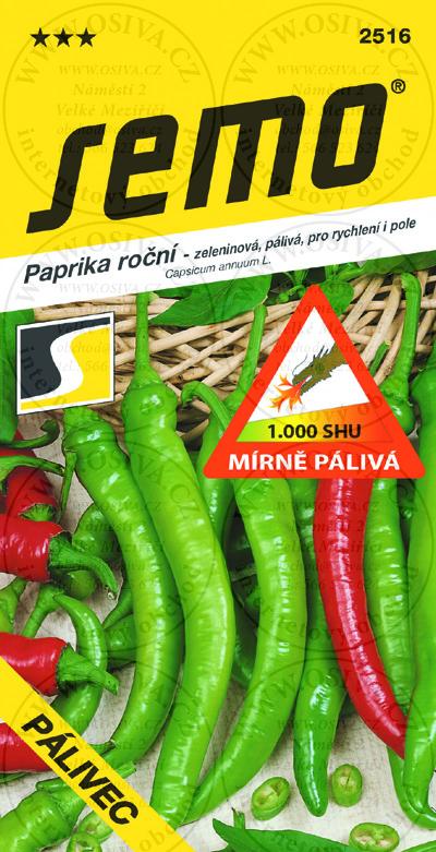 PAPRIKA ZELENINOVÁ