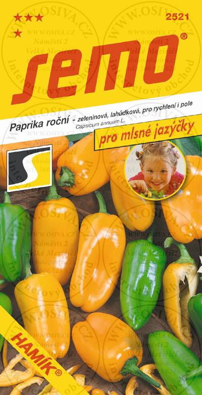 PAPRIKA ROČNÍ